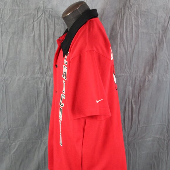 Chicago Bulls Warm Up Jacket (VTG) - Michael Jordan 23 by Nike - Men's Large - Picture 6 of 14